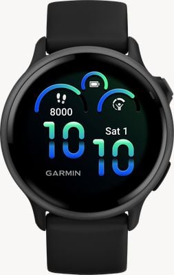 Garmin Vívoactive 6 AMOLED smartwatch GPS per salute e fitness - ardesia con cinturino nero 010-02985-00