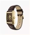 Fossil Carraway 30 mm Automatic Brown Croco Leather Watch ME3281 - alternate view 5