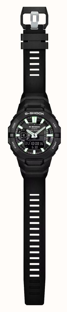 Casio G-SHOCK GBA-950 Series Step Tracker (43.9mm) Dark Blue Dial / Lime Green Resin Band GBA-950-9A3ER GBA-950-1AER - альтернативный вид 3