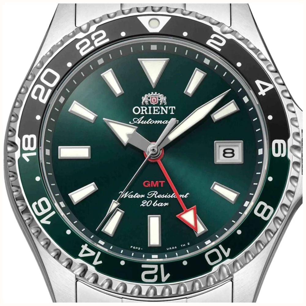 Orient Men's Sports Automatic Green Dial Rotating Bezel 43mm RA-BC0002E30B - vue alternative 2