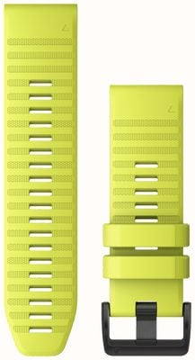 Garmin Bracelet de montre Quickfit 26 uniquement, silicone jaune AMP 010-12864-04