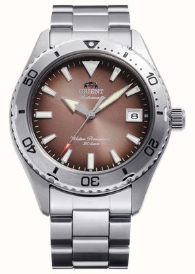 Orient マコ 40 自動巻き リミテッドエディション (40mm) 銅製サンレイダイヤル / ステンレススチールブレスレット RA-AC0Q17Y30B