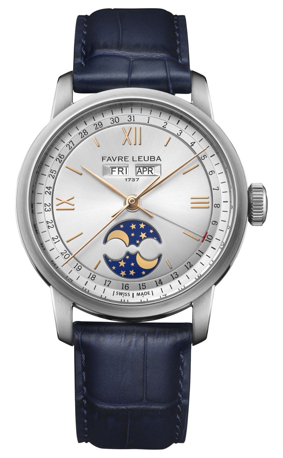 Favre Leuba automatique Ã  triple calendrier et montre