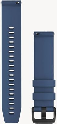 Garmin Correa de liberación rápida únicamente (20 mm) silicona azul marea 010-13076-04