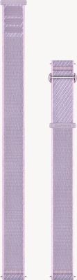 Garmin Quick Release Bands (18mm) Light Purple/Pink Meringue ComfortFit Fabric - Strap Only 010-14400-01