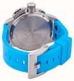 TW Steel Canteen Quartz Chronograph (45mm) Black Dial / Blue Silicone Strap Watch CS131 - vista alternativa 4