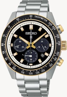 Seiko Chronographe solaire speedtimer Prospex « course sur circuit » SSC941P1