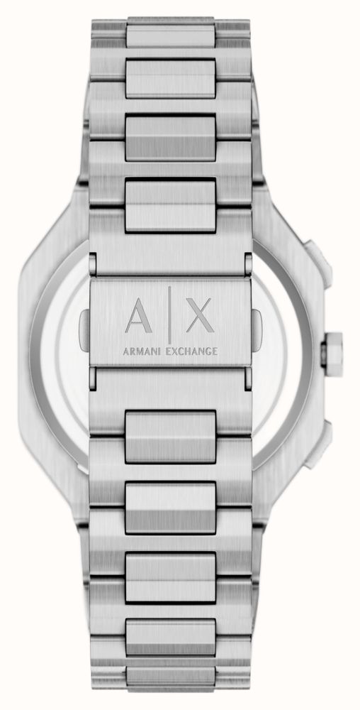 Armani Exchange Dual-Time Quartz (40mm) Black Dial / Stainless Steel Bracelet AX1475 - alternative Ansicht 4
