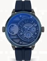 Police Ray (51 mm) graublaues Glaszifferblatt / blaues Silikonarmband PEWJQ2195240