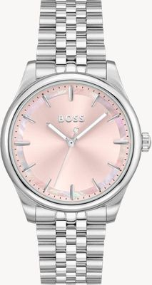 BOSS Women's Graceful (36mm) Light Pink Dial / Stainless Steel Bracelet 1502776