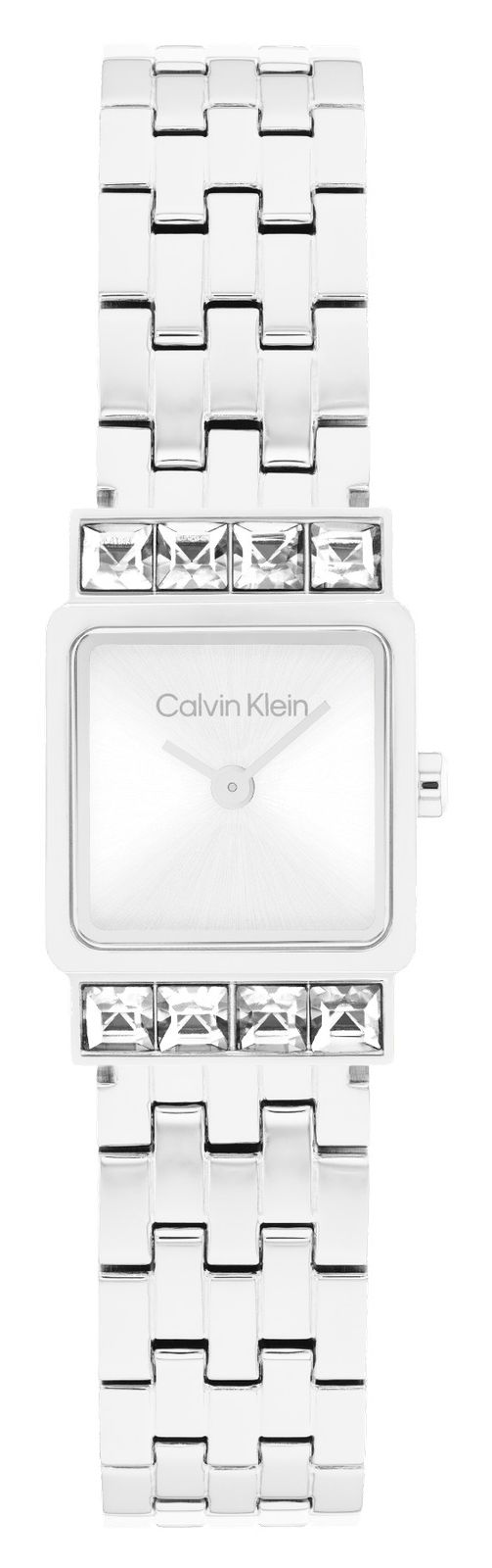 Calvin Klein Poise (16 mm) cadran argentÃ© / bracelet en montre