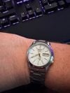 Customer picture of Seiko 5 '7S26' Day/Date Automatic (36mm) Silver Sunray Dial / Stainless Steel Bracelet SNKL77K1