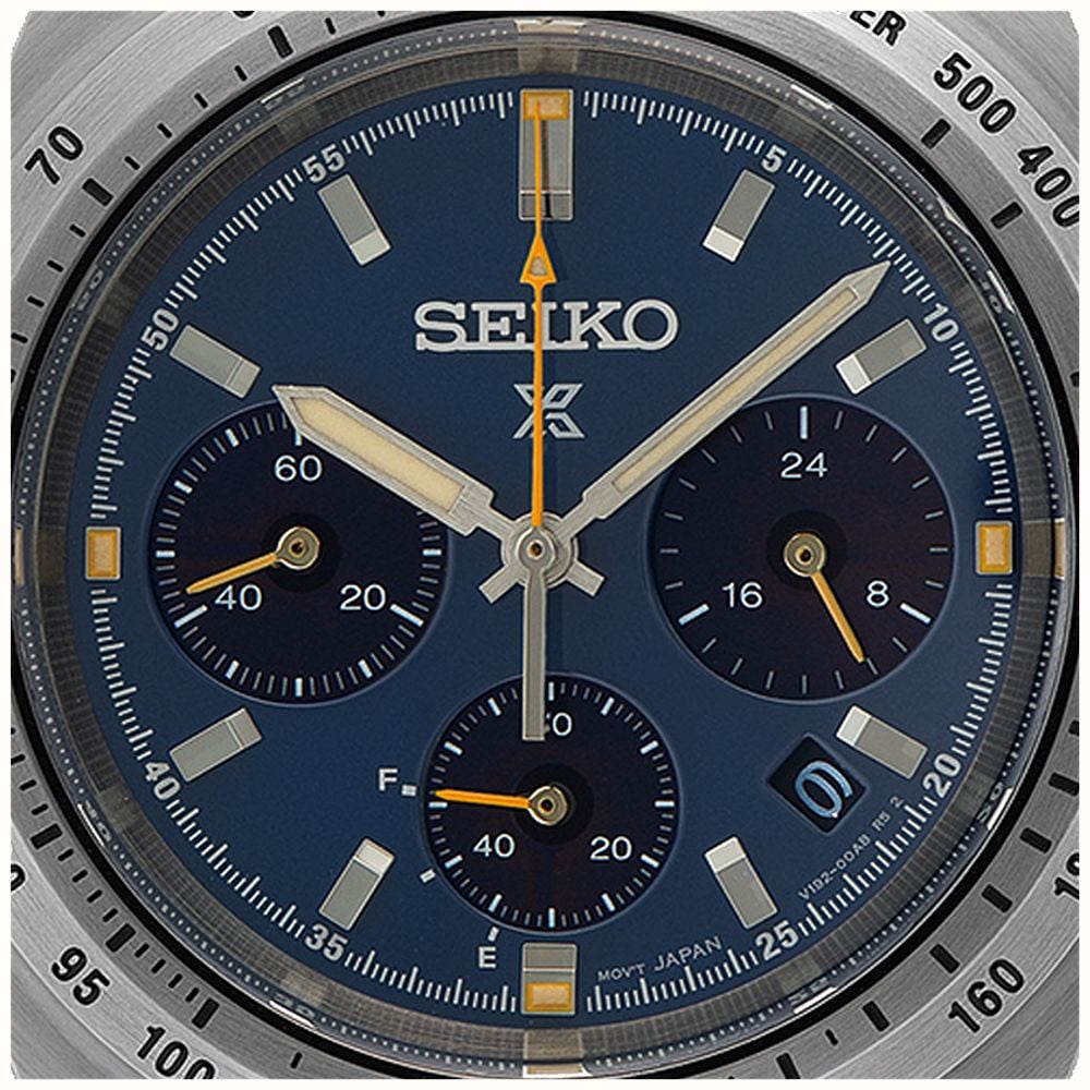 Seiko Prospex Speedtimer European Exclusive Limited Edition in Midnight Riviera Blue HBJ008P1 - альтернативный вид 5