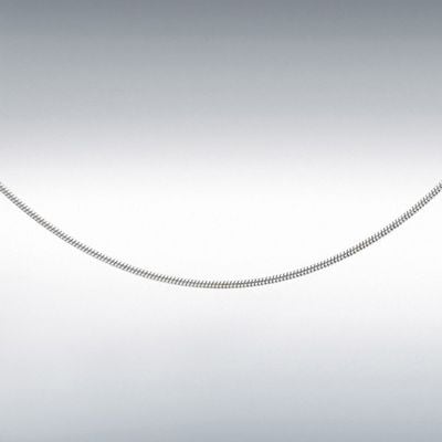 IBB Sterling Silver 025 Round Snake Chain 41cm/16" 8.10.6543