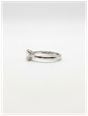 Baguette And Emerald Natural Diamond 18ct White Gold Trilogy Ring JM3150 - alternate view 2