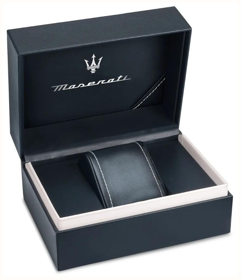 Maserati SUCCESSO 42mm Mens Chronograph Blue Dial Stainless Steel Bracelet R8873621047 - vista alternativa 4