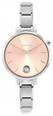 Nomination PARIS Watch With Steel Band ROUND With Zircon Pink Gold 076033/027