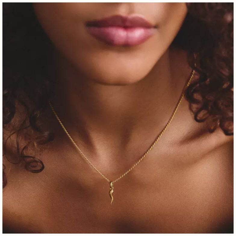 Thomas Sabo THOMAS SABO Charm Club Connect 18ct Yellow Gold-Plated Cornicello Charm CC1328-M01-39 - alternative Ansicht 3
