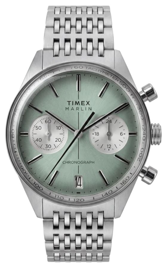 Timex Marlin Jet Chronograph 40mm Stainless Steel Bracelet Watch