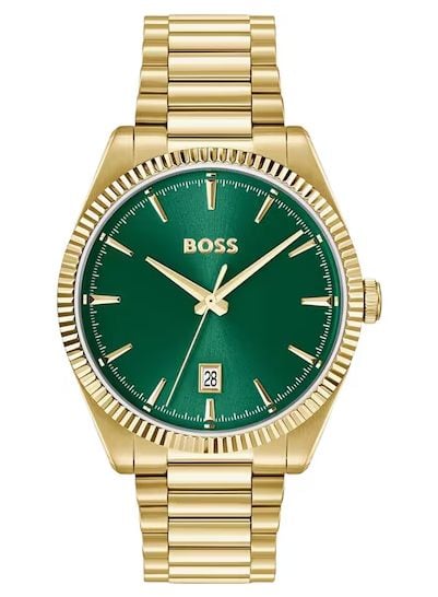Boss Gents Boss Cheswick Gold Ip Watch