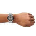 Emporio Armani Three-Hand Quartz (43mm) Grey Sunray Dial / Stainless Steel Bracelet AR11825 - альтернативный вид 4