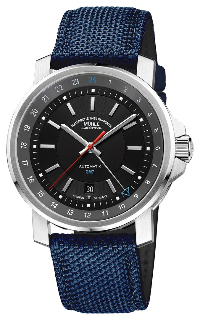 MÃ¼hle GlashÃ¼tte 29er big gmt automatique (42,4 mm) cadran montre