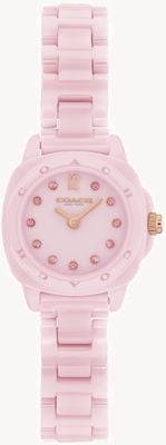 Coach Kitt 21mm rosa Keramik Damenuhr 14504663