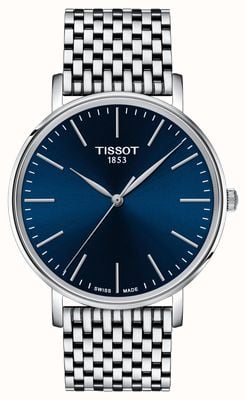 Tissot Everytime Quartz Gent | Blue Dial | Stainless Steel T1434101104100