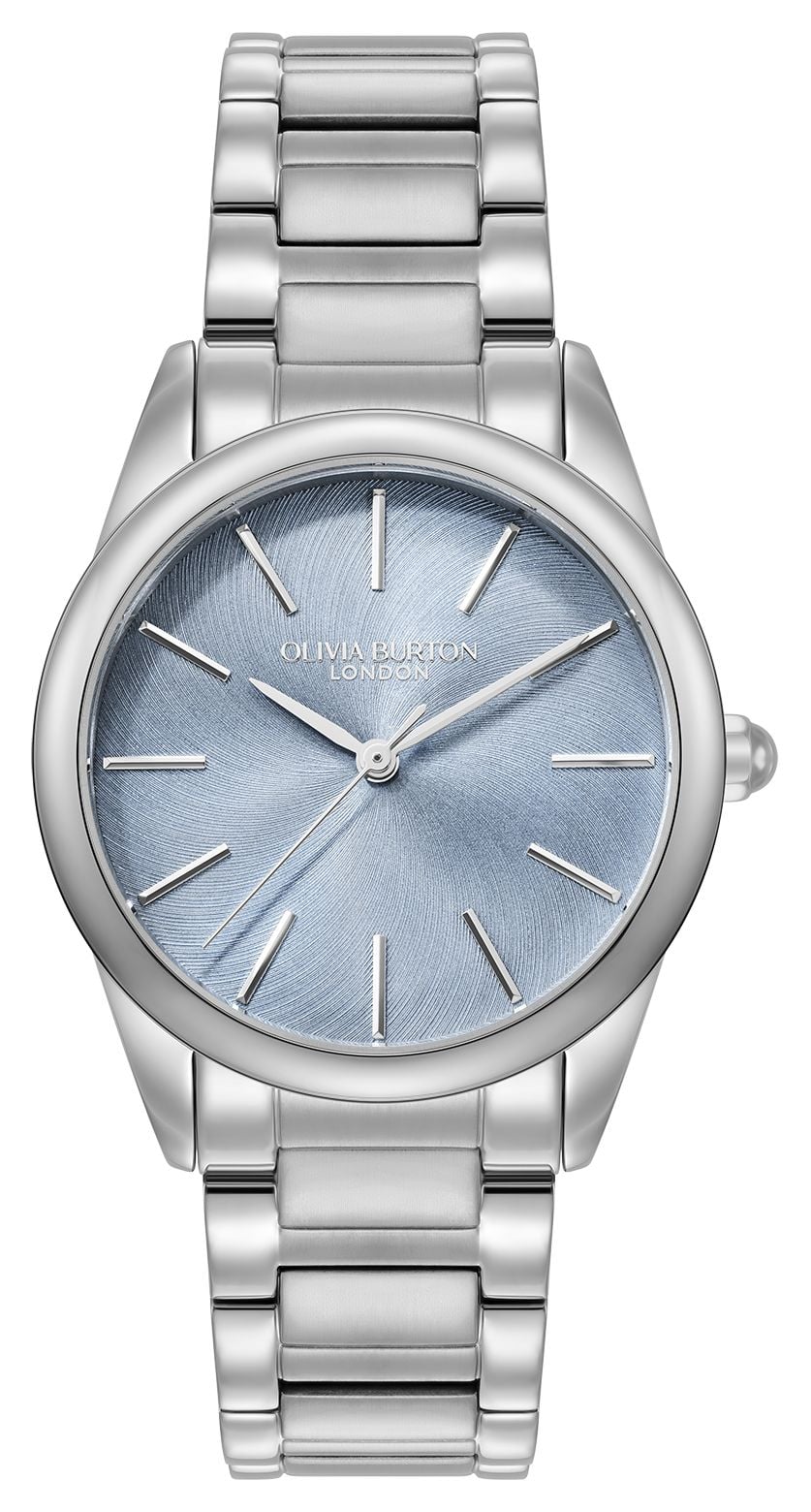 Olivia Burton Cadran bleu brillant (34 mm) / bracelet en montre