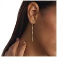 Calvin Klein Elongated Drops Gold-Tone Earrings 35000995 - vista alternativa 3