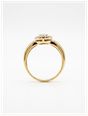 James Moore & Co Pre-Owned 18ct Yellow Gold 0.50ct Diamond Cluster Ring With Diamond J51392 - 备用视图 3