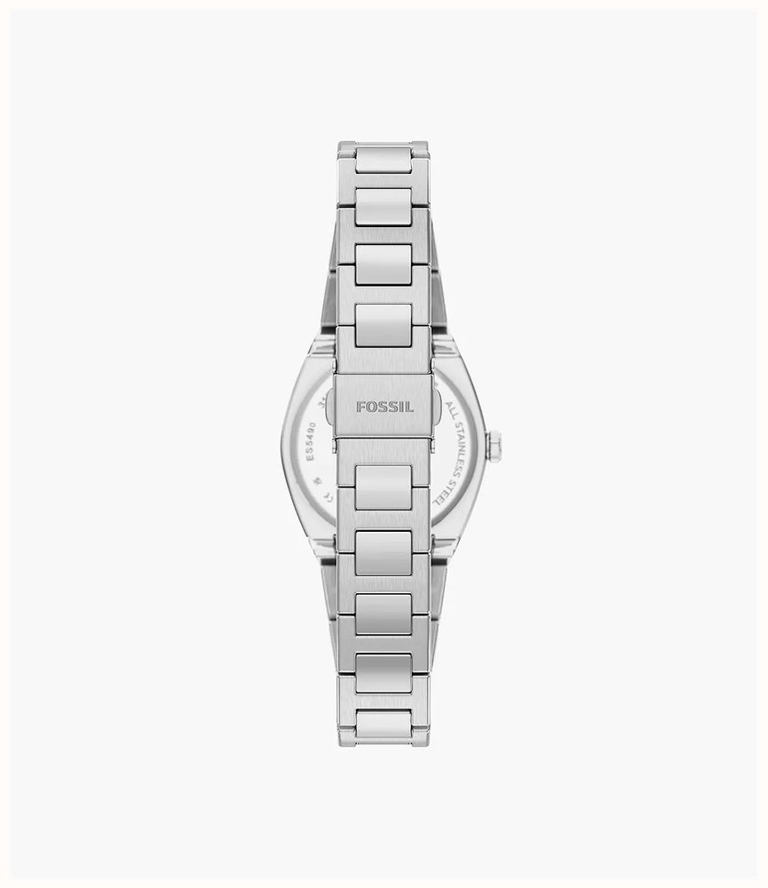 Fossil Everett 27 mm Three-Hand Stainless Steel Fossil Watch ES5490 - 备用视图 2
