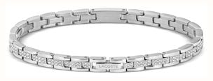 Lacoste Metropole Stainless Steel Bracelet With Crystals 2040670