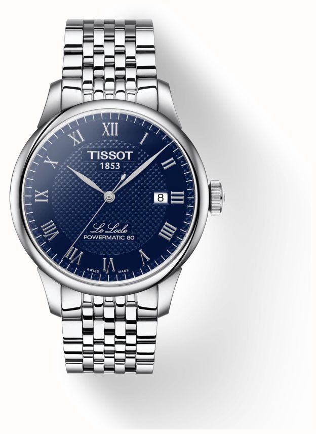 Tissot Le Locle Powermatic 80 Blue Dial Stainless Steel