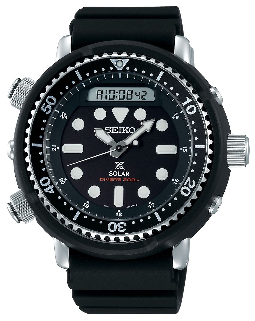 Seiko Prospex Arnie Re-issue Plongeurs Solaires 200m Noir montre