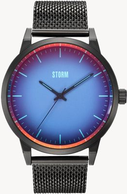 STORM Styro pizarra azul | correa de malla de acero gris pizarra 47487/SL/B