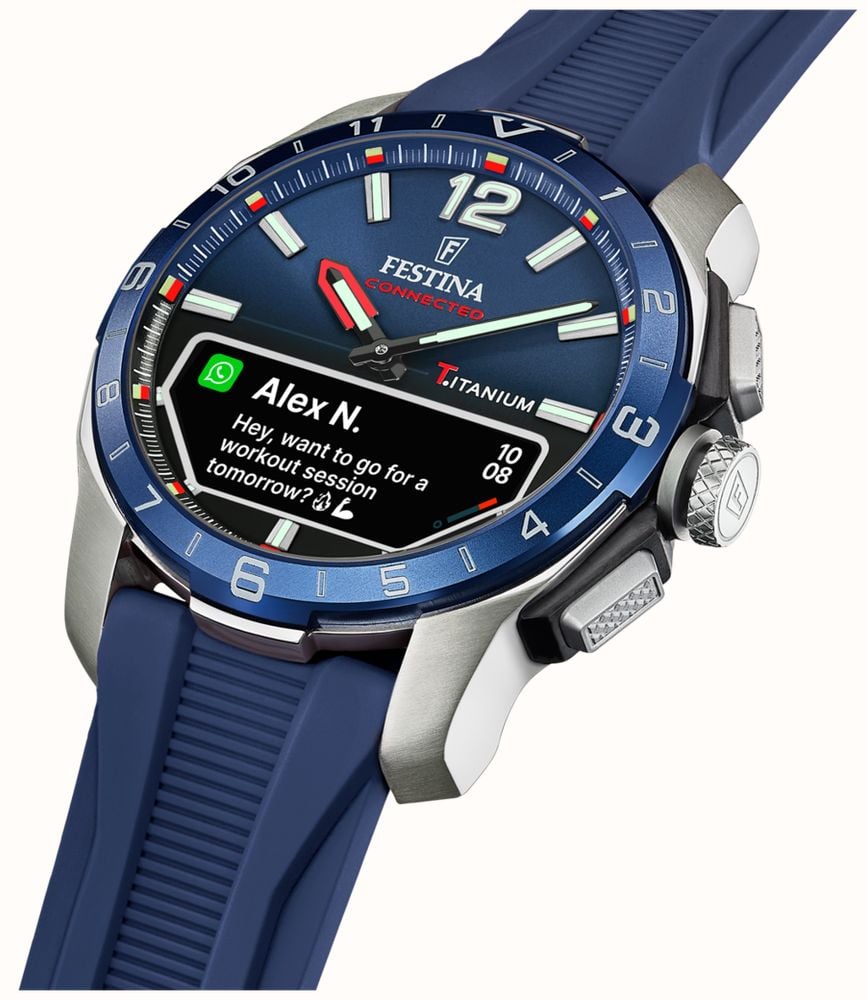 Festina Гибридные умные часы Connected D (44 мм), F23000/1 - First ...
