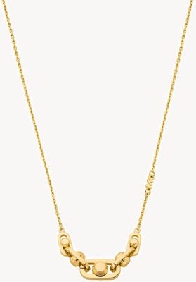 Michael Kors ASTOR LINK Gold-Plated Sterling Silver Necklace MKC170800710