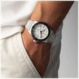 Bremont Supermarine 500M Automatic (43mm) Polar White 3D Wave Pattern Dial / Stainless Steel Bracelet SM43-DT-SS-WH-B - vista alternativa 7