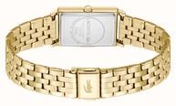Lacoste Catherine Quartz (20.7x28.3mm) Silver Sunray Dial / Gold PVD Stainless Steel Bracelet 2001486 - vista alternativa 3