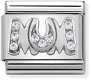 Nomination Classic Mum Sterling Silver & Steel Charm 330316/08