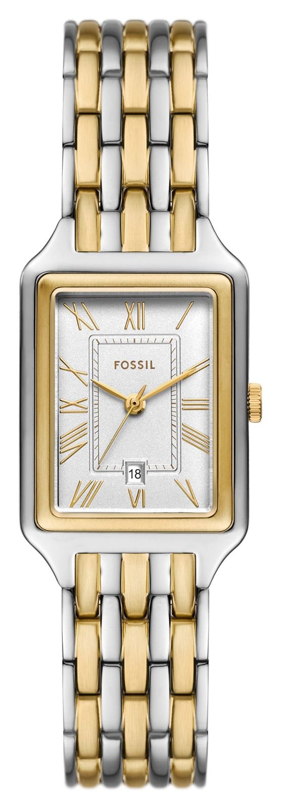 Fossil femme Raquel (23 mm) cadran argentÃ© / montre