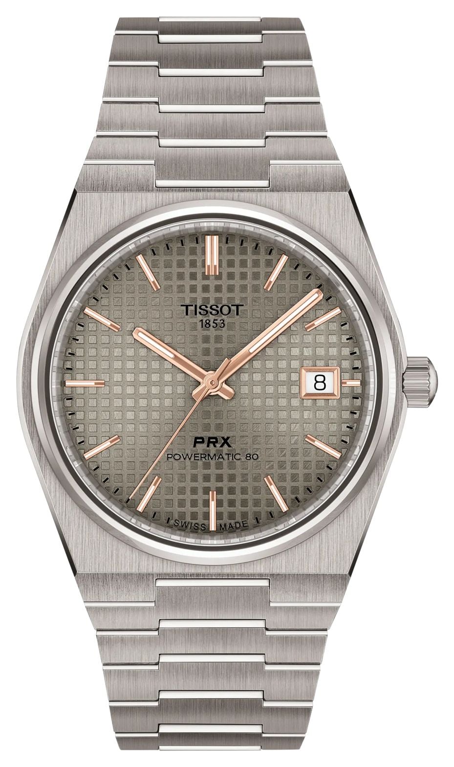 Tissot Prx Powermatic 80 - titane (38 mm) cadran anthracite montre