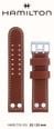 Hamilton Straps STRAP-SET LEATHER-BROWN-22/22 Watch H690776103