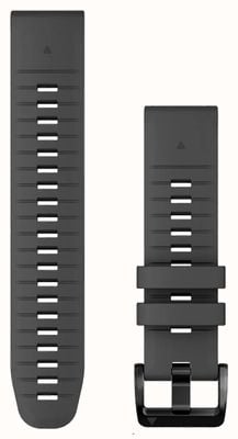 Garmin Bracelet Quickfit 22 mm uniquement en silicone graphite 010-13280-09
