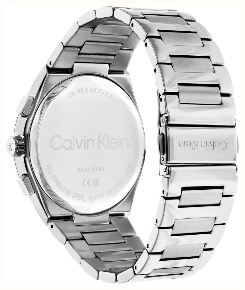Calvin Klein Distinguish Multifunction Quartz (44mm) Green Dial / Stainless Steel Bracelet 25200572 - vista alternativa 2