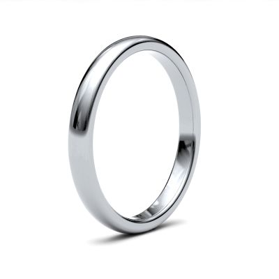 James Moore Wedding Ring | 钯 | 2.5毫米 | 重 | 高级尺寸 | ag_2.5lhp-pd AG_2.5LHP-PD