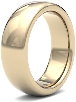 James Moore Wedding Rings | 18ct Yellow Gold | 7mm | ExtraHeavy | Premium Court | AG_7LZP-18Y