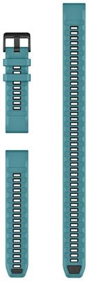 Garmin Quickfit-Armbänder (22 mm) aus türkisfarbenem Silikon (3-teiliges Taucherset) – nur Armband 010-14412-01