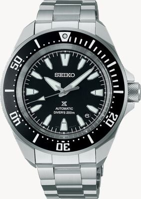 Seiko Prospex 4R Black ‘Shog-urai’ Diver (41.7mm) Black Dial / Stainless Steel Bracelet SRPL13K1